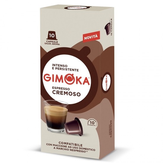 Кава в капсулах Gimoka Nespresso Cremoso (10 шт.)