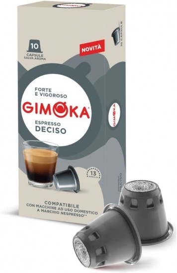 Кава в капсулах Gimoka Nespresso Deciso (10 шт.)