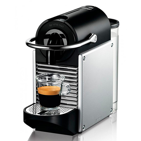 Капсульна кавоварка Nespresso Pixie D61 Aluminium