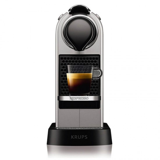 Капсульна кавоварка Nespresso Citiz C113 Silver / XN740