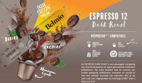Кава в капсулах Belmio Espresso Extra Dark Roast (10 шт.)