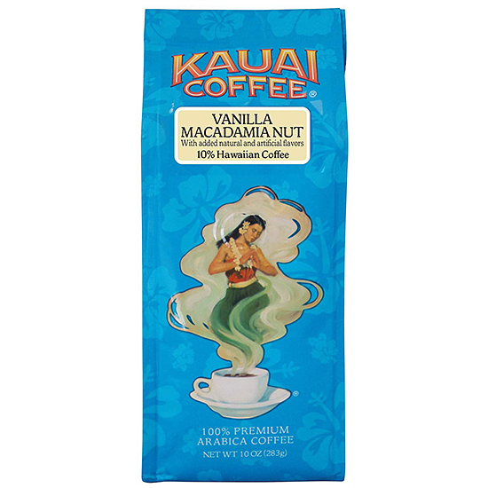 Кава мелена Kauai Vanilla Macadamia Nut Flavor 283 г