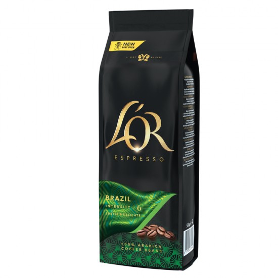 Кава в зернах L'OR Espresso Brazil 500г
