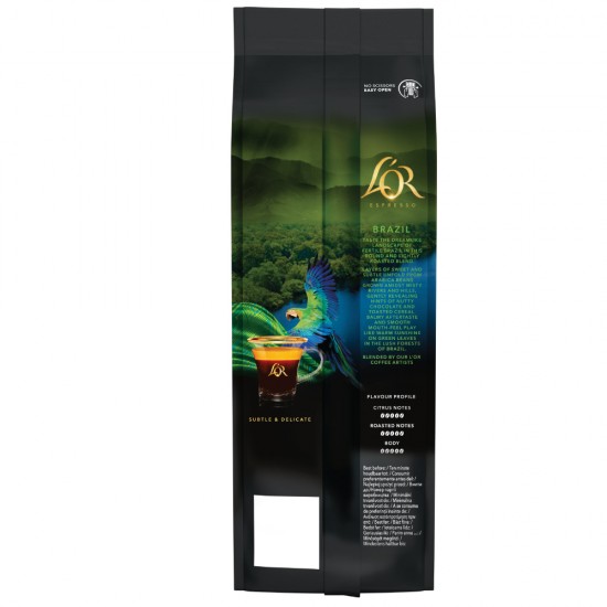 Кава в зернах L'OR Espresso Brazil 500г