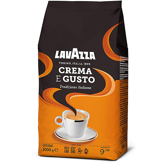 Кава в зернах Lavazza Crema e Gusto Tradizione Italiana 1кг