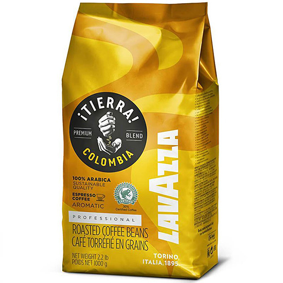 Кава в зернах Lavazza Tierra Colombia 1кг