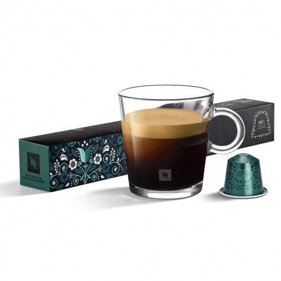 Кава в капсулах Nespresso Stockholm Fortissio Lungo (10 шт.)