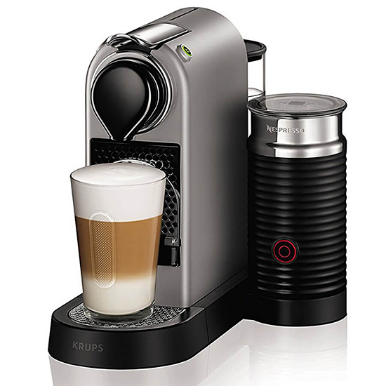 Капсульна кавоварка Nespresso Citiz & Milk C123 Silver