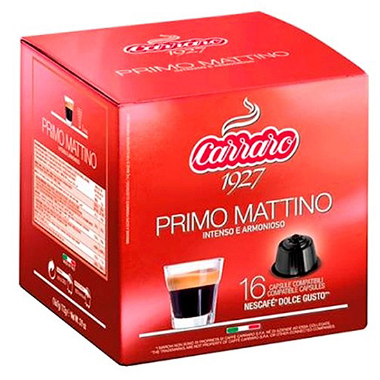 Кава в капсулах Carraro Primo Mattino Dolce Gusto (16 шт.)
