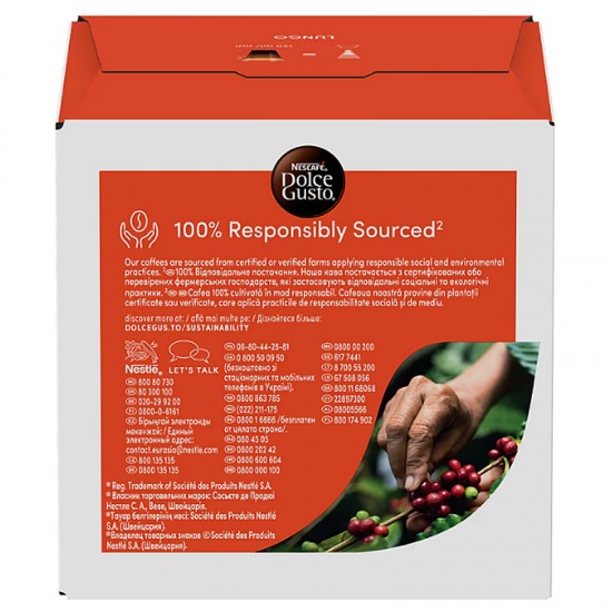 Кава в капсулах Nescafe Dolce Gusto Lungo (16 шт.)
