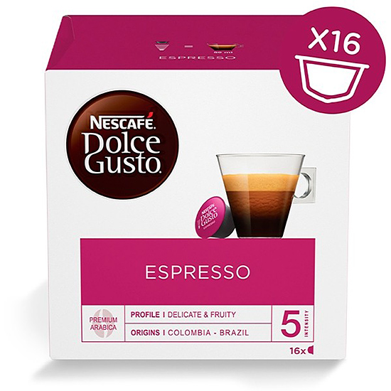 Кофе в капсулах Nescafe Dolce Gusto Espresso (16 шт.)
