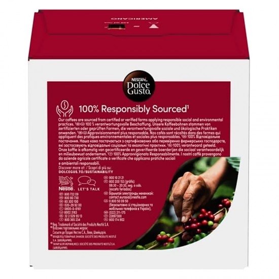 Кофе в капсулах Nescafe Dolce Gusto Americano (16 шт.)