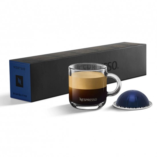 Кава в капсулах Nespresso Vertuo Diavolitto (40 мл, 10 шт.)