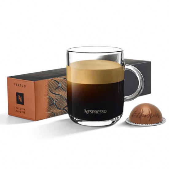 Кава в капсулах Nespresso Vertuo Master Origins Ethiopia (150 мл, 10 шт.)