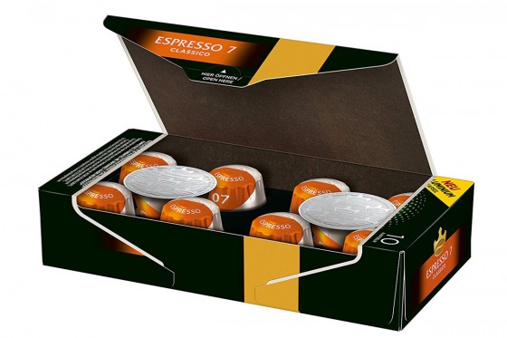 Кофе в капсулах Jacobs Espresso 7 Classico (10 шт.)