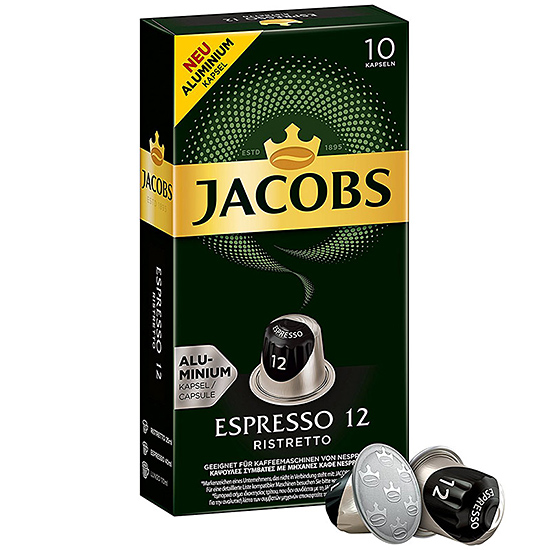 Кава в капсулах Jacobs Espresso 12 Ristretto (10 шт.)