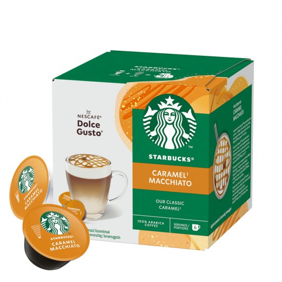 Кава в капсулах Starbucks Dolce Gusto Caramel Macchiato (12 шт.)