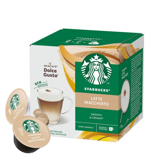 Кофе в капсулах Starbucks Dolce Gusto Latte Macchiato (12 шт.)