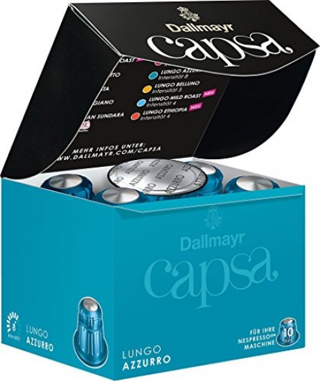 Кава в капсулах Dallmayr Capsa Lungo Azzurro (10 шт.)