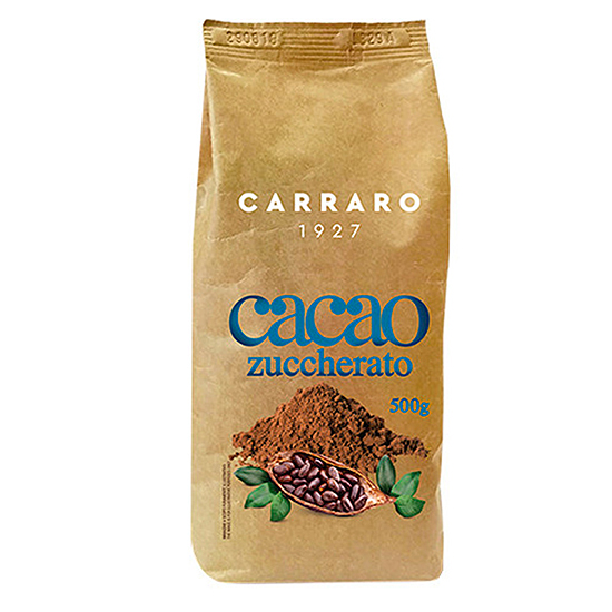 Какао питний Carraro Cacao Zuccherato (500 г)