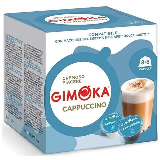 Кава в капсулах Gimoka Dolce Gusto Cappuccino (16 шт.)