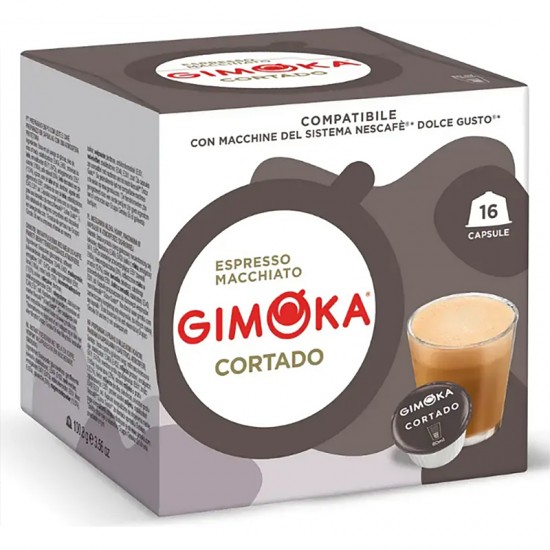 Кава в капсулах Gimoka Dolce Gusto Cortado (16 шт.)