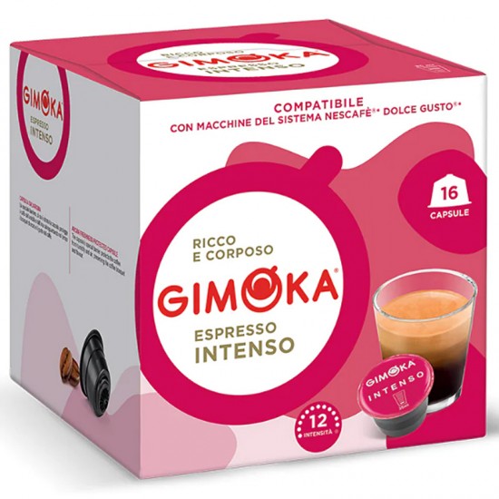 Кава в капсулах Gimoka Dolce Gusto Espresso Intenso (16 шт.)