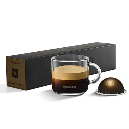 Кава в капсулах Nespresso Vertuo Double Espresso Scuro (80 мл, 10 шт.)