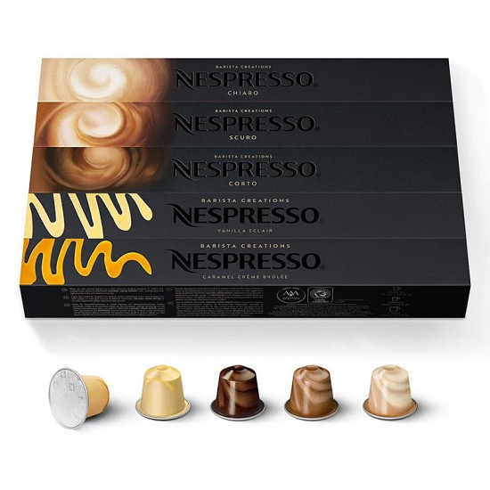 Набір кави в капсулах Nespresso Barista Creations (50 шт.)