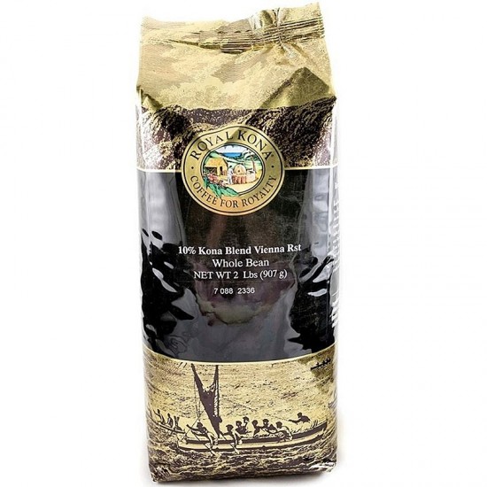 Кава в зернах Royal Kona Blend Vienna Whole Bean 907 г