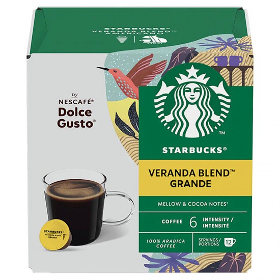 Кава в капсулах Starbucks Dolce Gusto Grande Veranda (12 шт.)