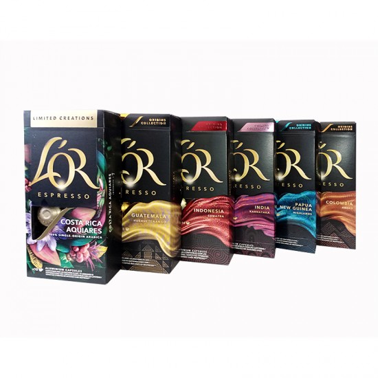 Набір кави в капсулах L'or Country Collection (60 шт.)