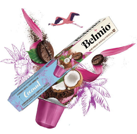 Кофе в капсулах Belmio Coconut (10 шт.)