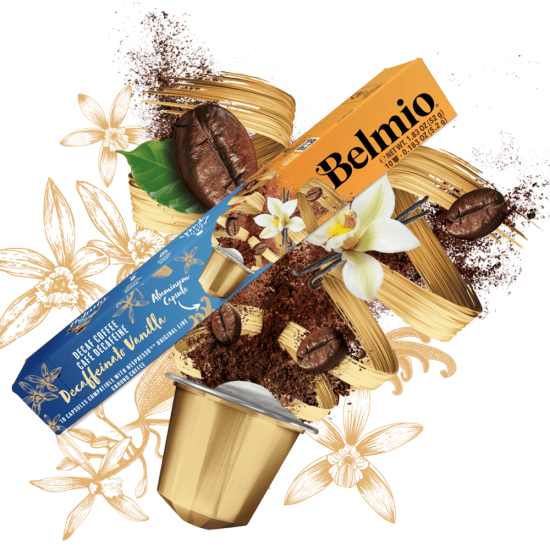 Кава в капсулах Belmio Decaffeinato Vanilla (10 шт.)