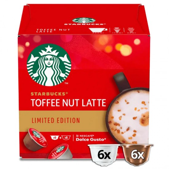 Кава в капсулах Starbucks Dolce Gusto Toffee Nut Latte (12 шт.)