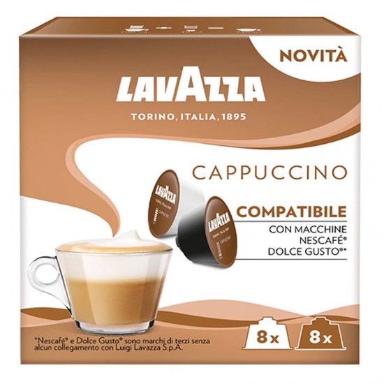 Кава в капсулах Lavazza Dolce Gusto Cappuccino (16 шт.)
