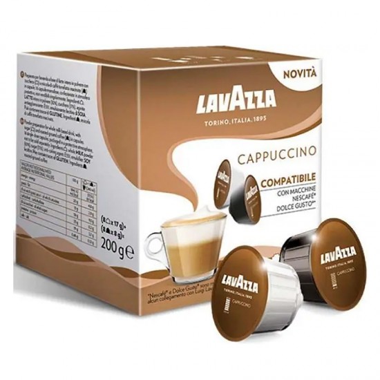 Кава в капсулах Lavazza Dolce Gusto Cappuccino (16 шт.)