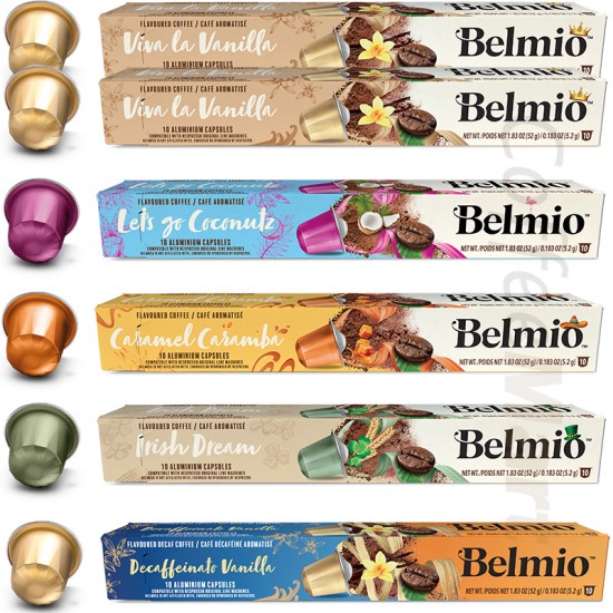 Набір кави в капсулах Belmio Flavoured Collection №4 (60 шт.)