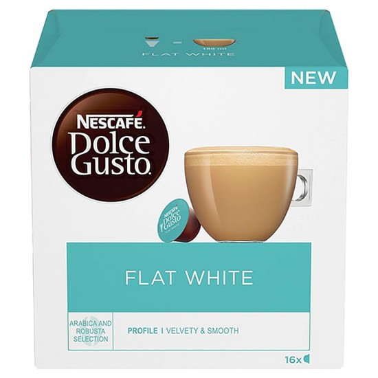 Кава в капсулах Nescafe Dolce Gusto Flat White (16 шт.)