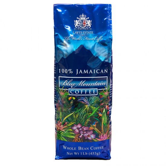 Кава в зернах Lawes Estate 100% Jamaica Blue Mountain 453 г.