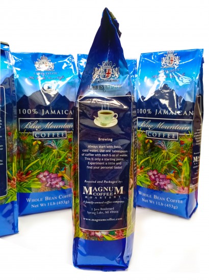 Кава в зернах Lawes Estate 100% Jamaica Blue Mountain 453 г.