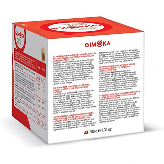 Кава в капсулах Gimoka Dolce Gusto Creme Brulee (16 шт.)