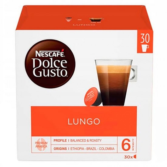 Кава в капсулах Nescafe Dolce Gusto Lungo (30 шт.)