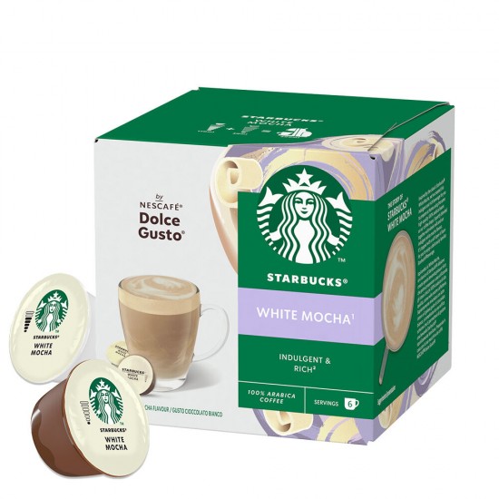 Кофе в капсулах Starbucks Dolce Gusto White Mocha (12 шт.)