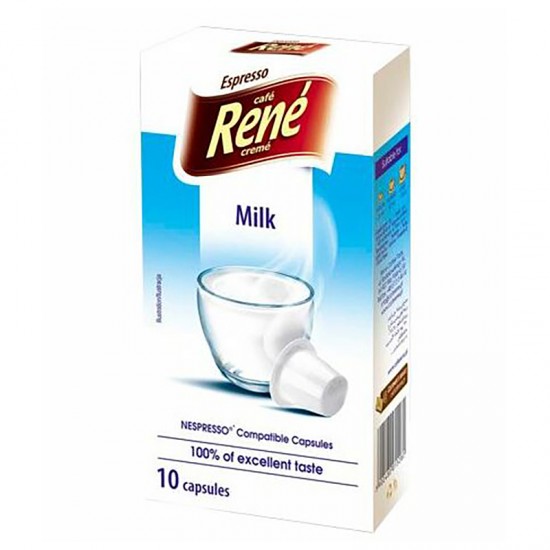 Молоко у капсулах Cafe Rene Milk Nespresso (10 шт.)