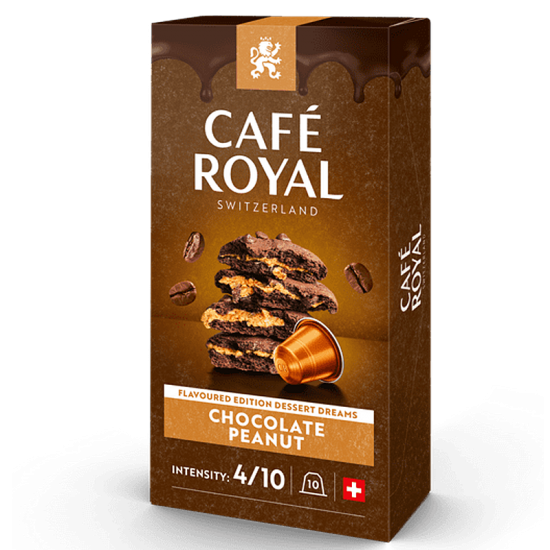 Кава в капсулах Cafe Royal Chocolate Peanut (10 шт.)