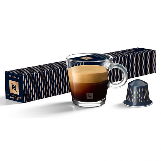 Кава в капсулах Nespresso Festive Black Espresso (10 шт.)