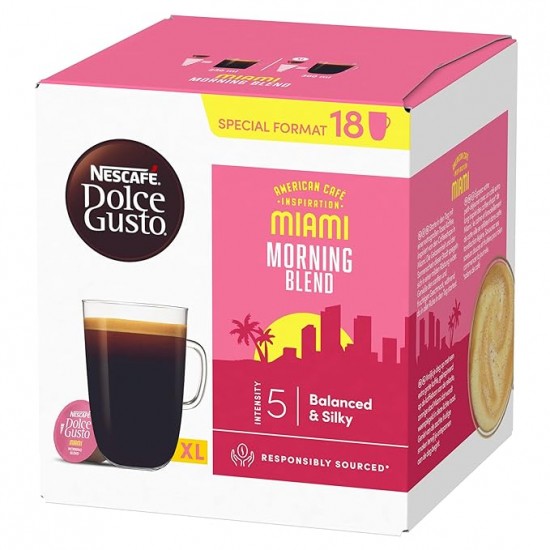 Кава в капсулах Nescafe Dolce Gusto Miami morning (18 шт.)
