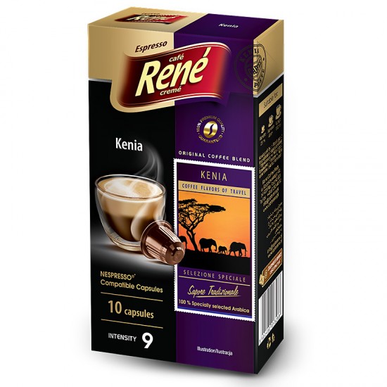 Кава в капсулах Cafe Rene Kenia (10 шт.)