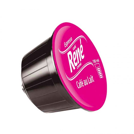 Кава в капсулах Cafe Rene Dolce Gusto Cafe Au Lait (16 шт.)
